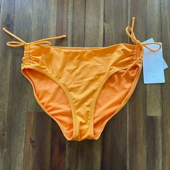 Athleta scrunch full tide bottom orange - Picture 1 of 6